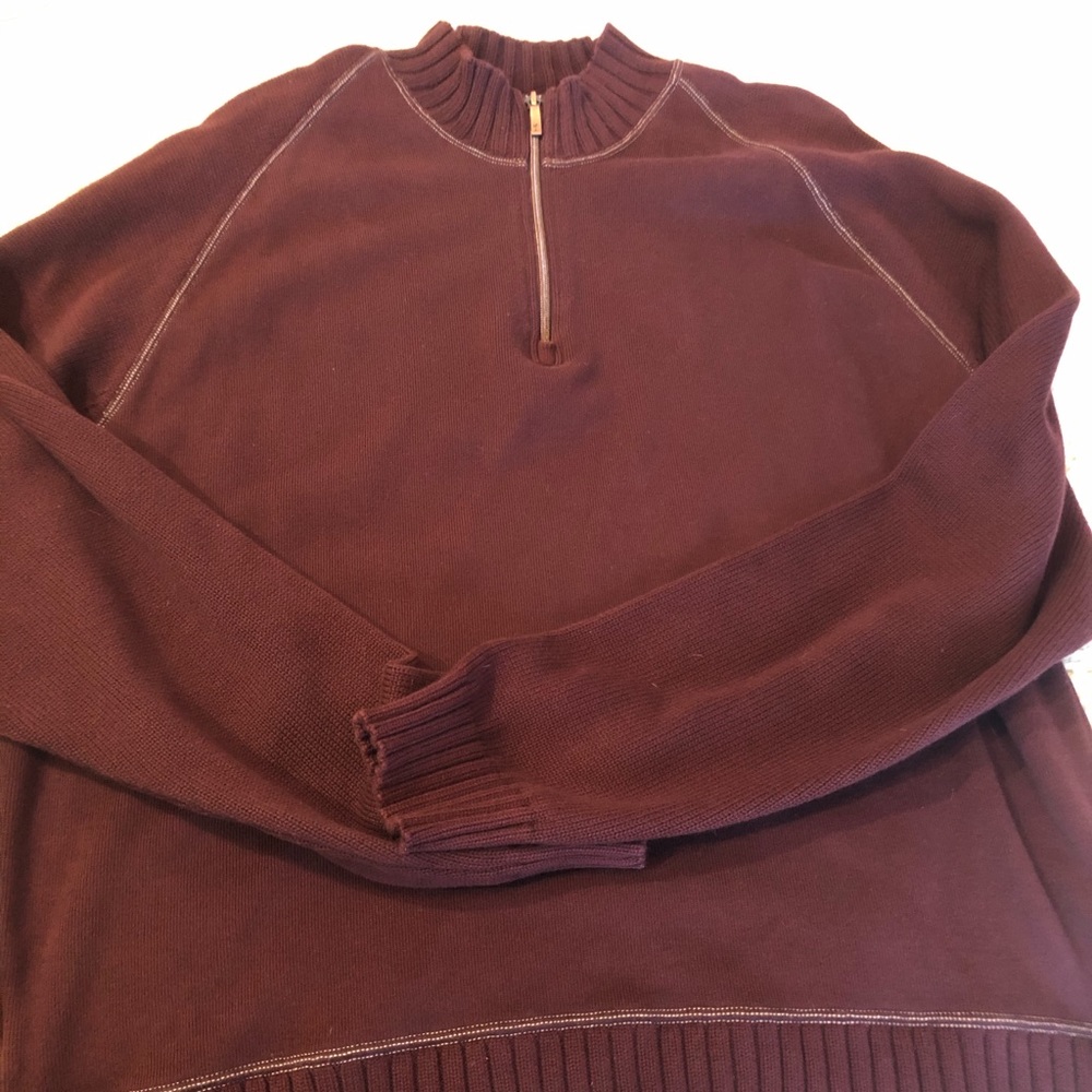 Tommy Bahama zip pullover